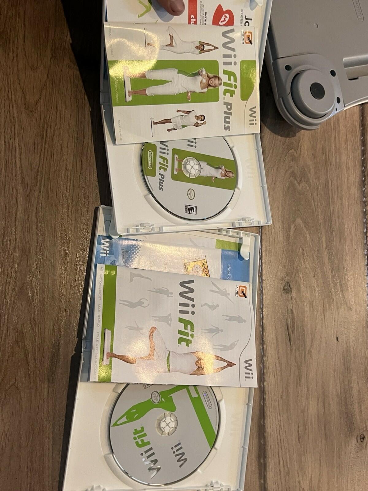 Nintendo Wii Fit Plus With Balance Board and Both Games Tested