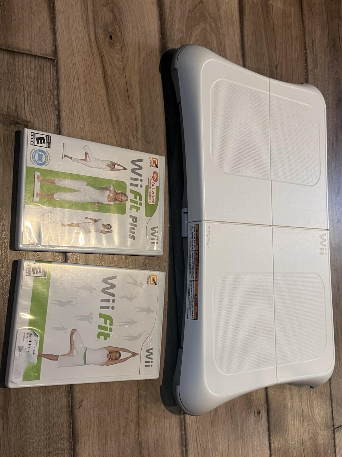 Nintendo Wii Fit Plus With Balance Board and Both Games Tested