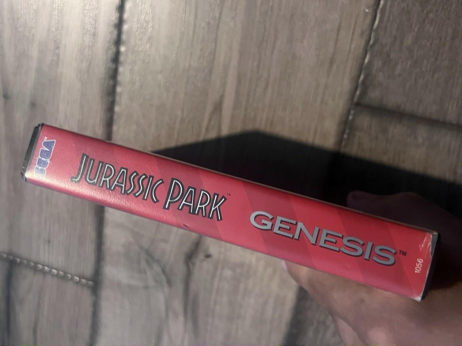 Jurassic Park (Sega Genesis, 1994) ARTWORK ONLY