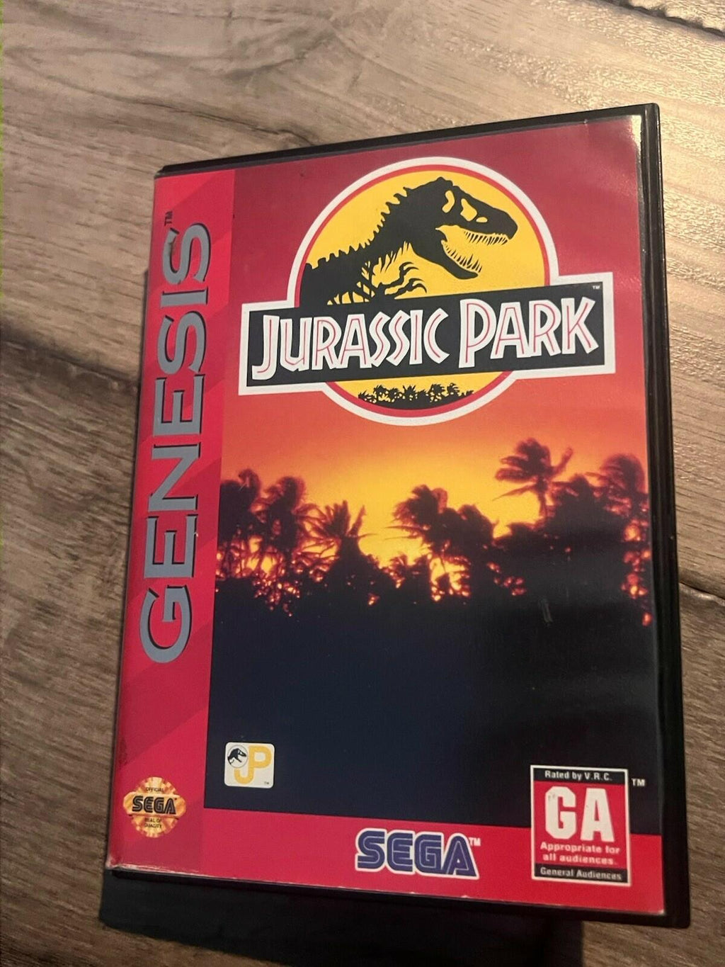 Jurassic Park (Sega Genesis, 1994) ARTWORK ONLY