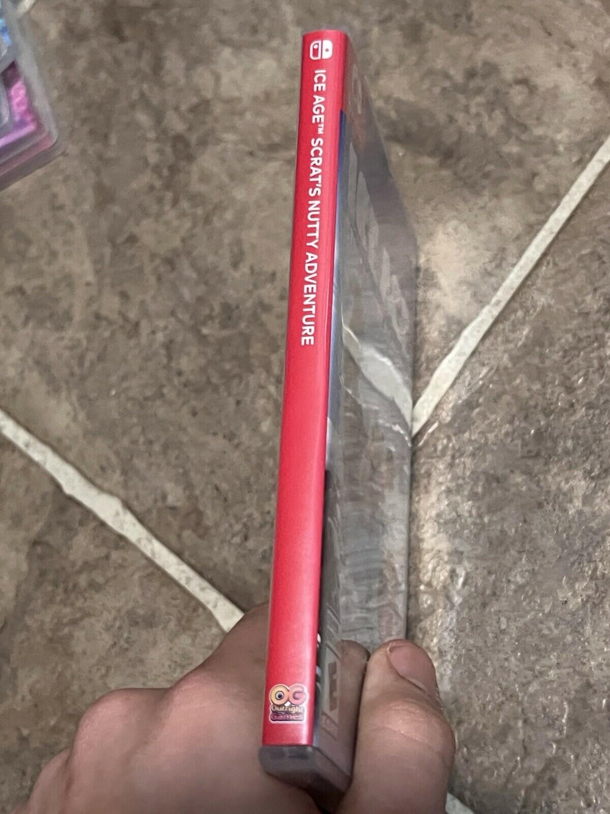 Ice Age: Scrat's Nutty Adventure (Nintendo Switch, 2019) CASE ONLY NO GAME