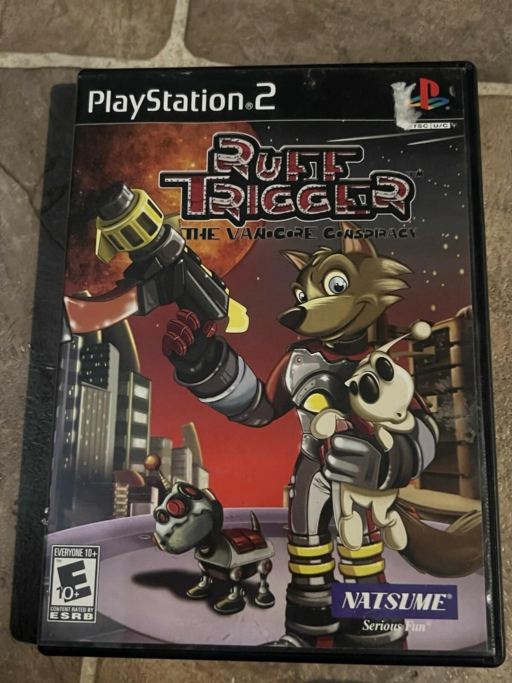 Ruff Trigger the Vanocore Conspiracy (Sony Playstation 2 PS2, 2006) CIB COMPLETE