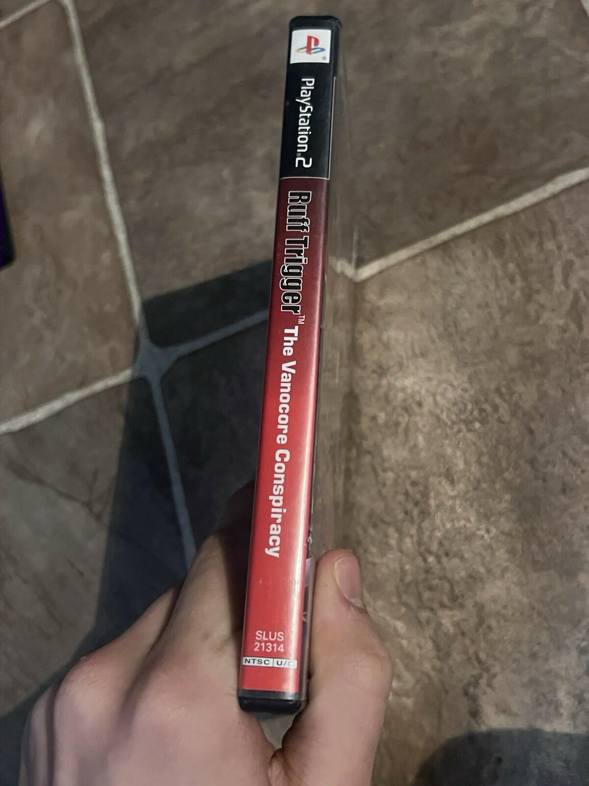 Ruff Trigger the Vanocore Conspiracy (Sony Playstation 2 PS2, 2006) CIB COMPLETE