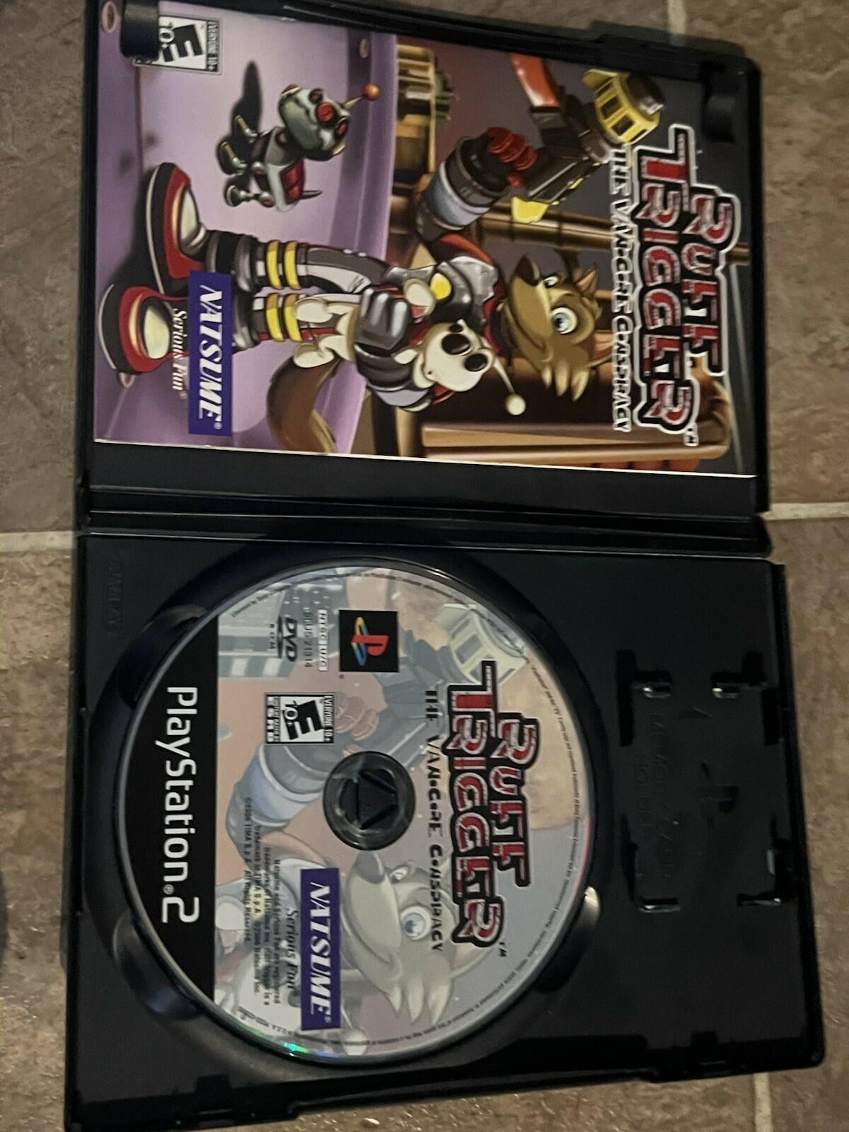 Ruff Trigger the Vanocore Conspiracy (Sony Playstation 2 PS2, 2006) CIB COMPLETE