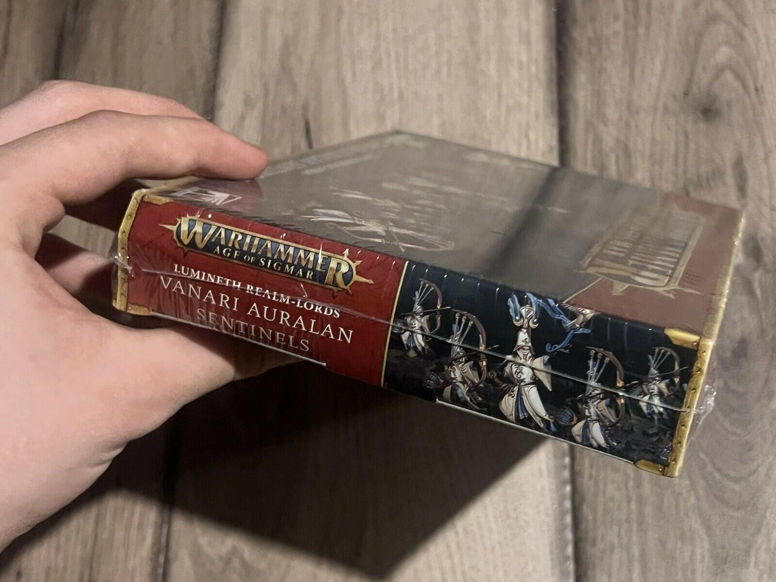 Lumineth Realm-Lords Vanari Auralan Sentinels 87-58 Warhammer BRAND NEW SEALED