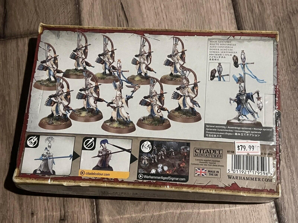 Lumineth Realm-Lords Vanari Auralan Sentinels 87-58 Warhammer BRAND NEW SEALED