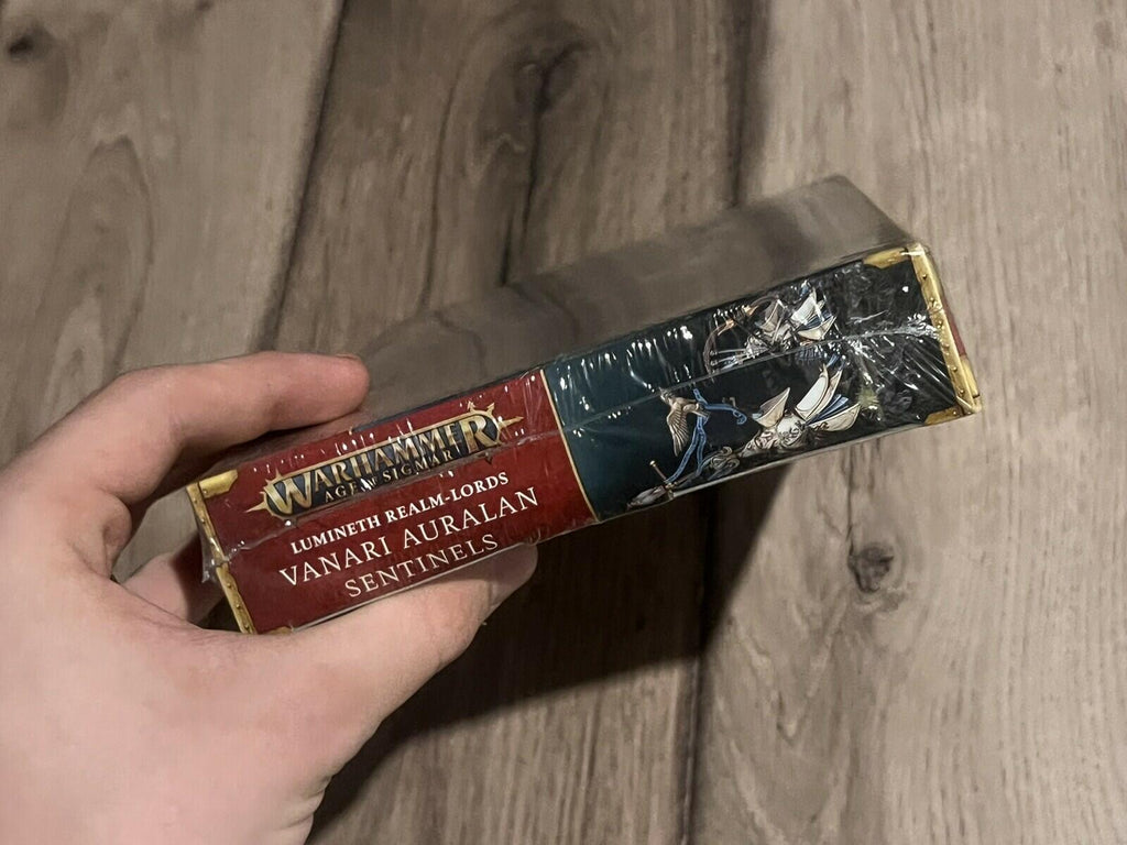 Lumineth Realm-Lords Vanari Auralan Sentinels 87-58 Warhammer BRAND NEW SEALED