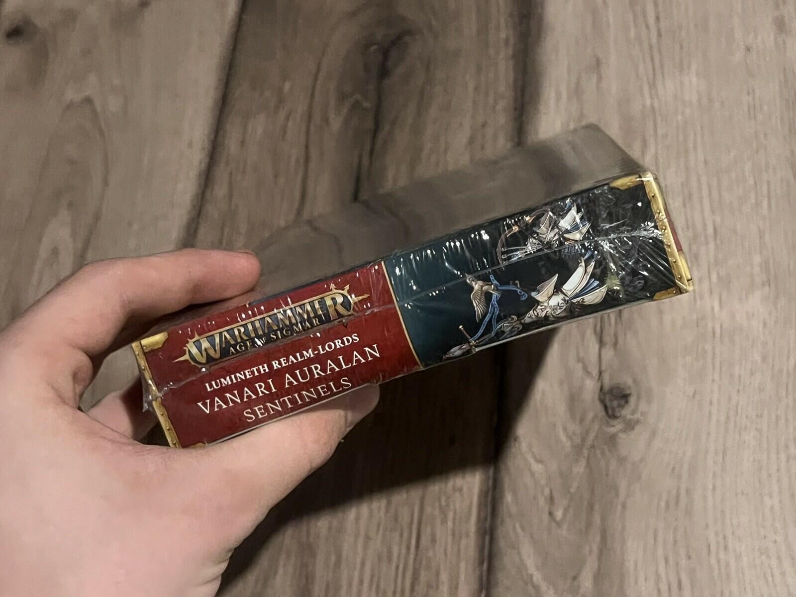 Lumineth Realm-Lords Vanari Auralan Sentinels 87-58 Warhammer BRAND NEW SEALED