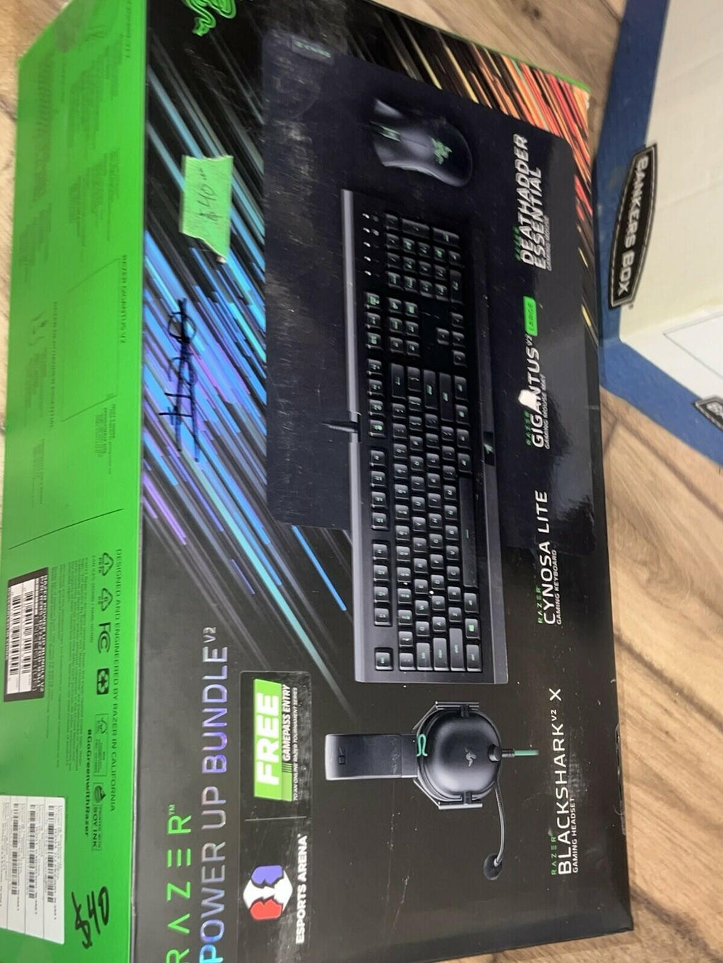 Razer Power Up Bundle v2 CIB COMPLETE IN BOX Used Items