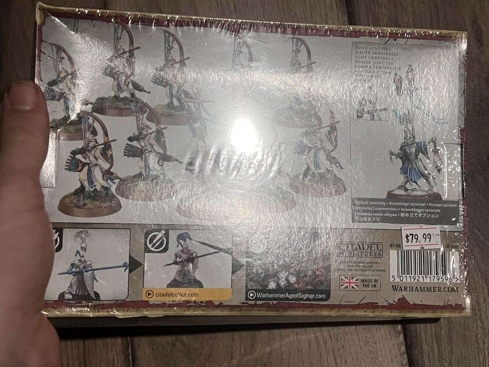 Lumineth Realm-Lords Vanari Auralan Sentinels 87-58 Warhammer BRAND NEW SEALED