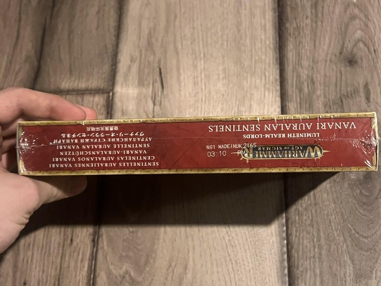 Lumineth Realm-Lords Vanari Auralan Sentinels 87-58 Warhammer BRAND NEW SEALED