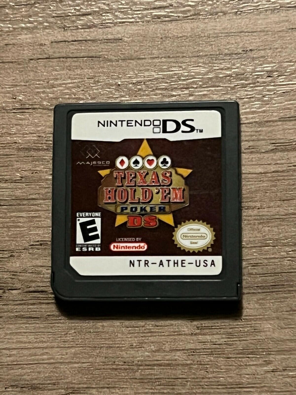 Texas Hold'em Poker (Nintendo DS, 2005) CART ONLY