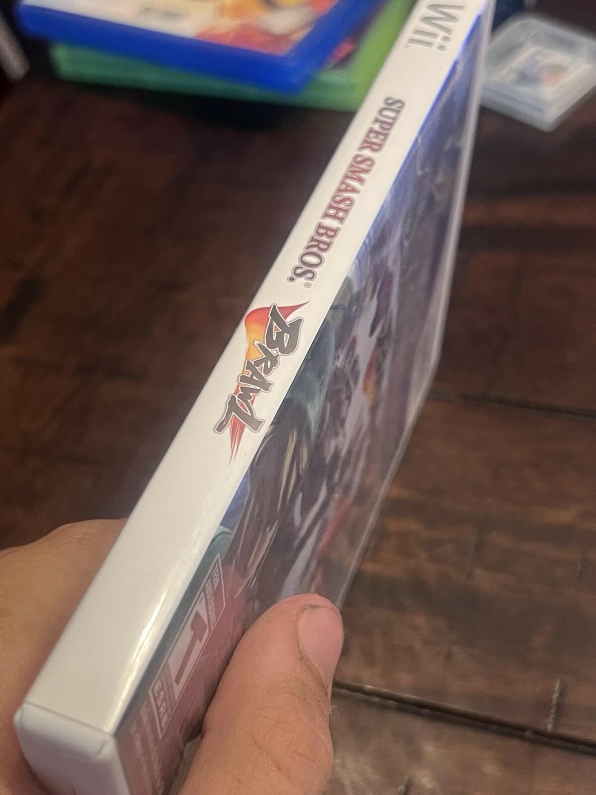 Super Smash Bros Brawl (Nintendo Wii 2008) CIB COMPLETE IN BOX