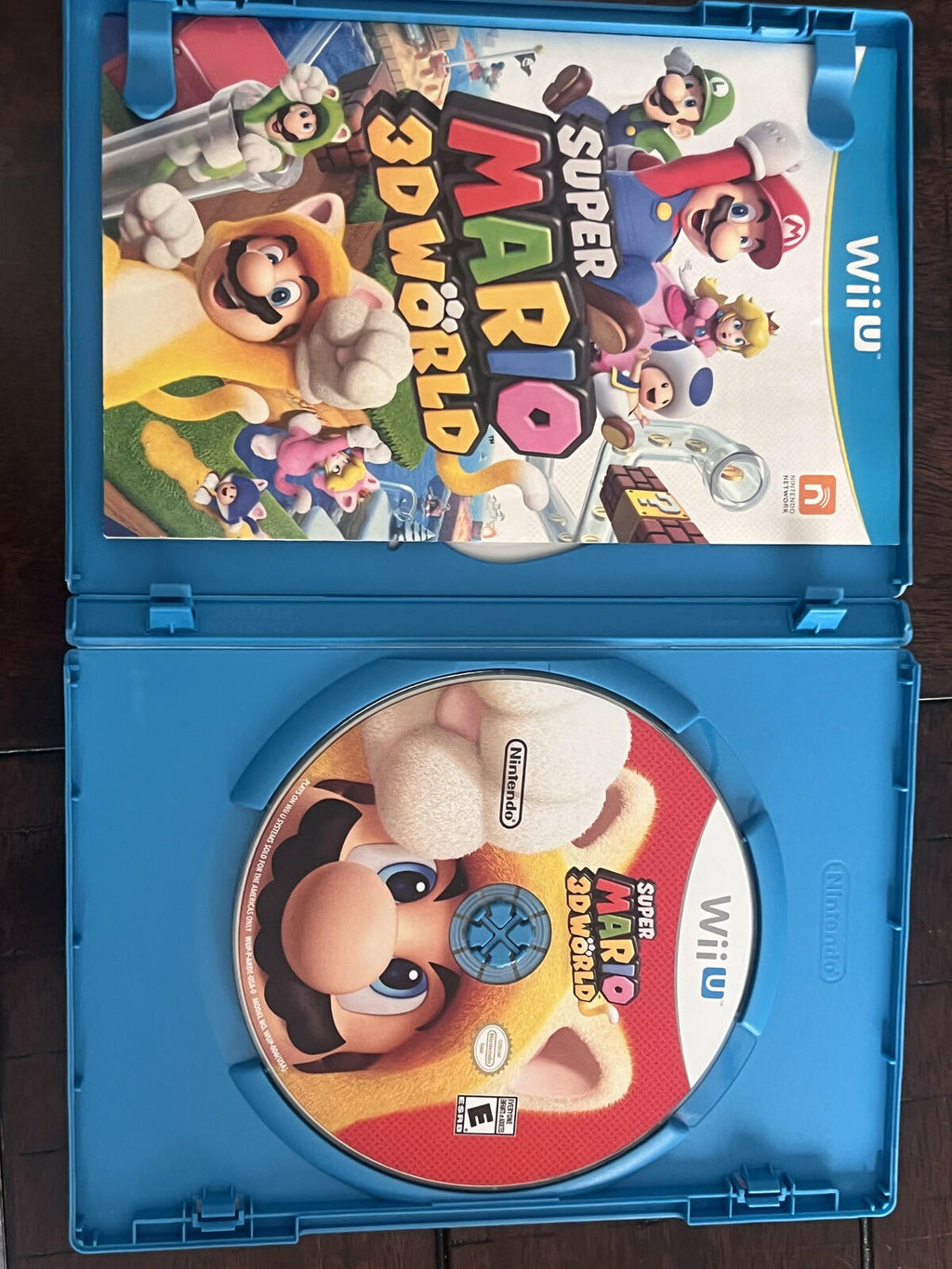 Super Mario 3D World (Nintendo Wii U, 2013) CIB COMPLETE