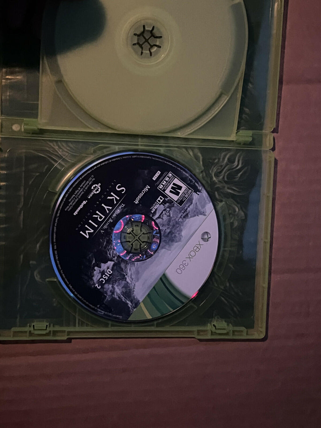 Elder Scrolls V: Skyrim - Legendary Edition (Microsoft Xbox 360, 2013) NO MANUAL