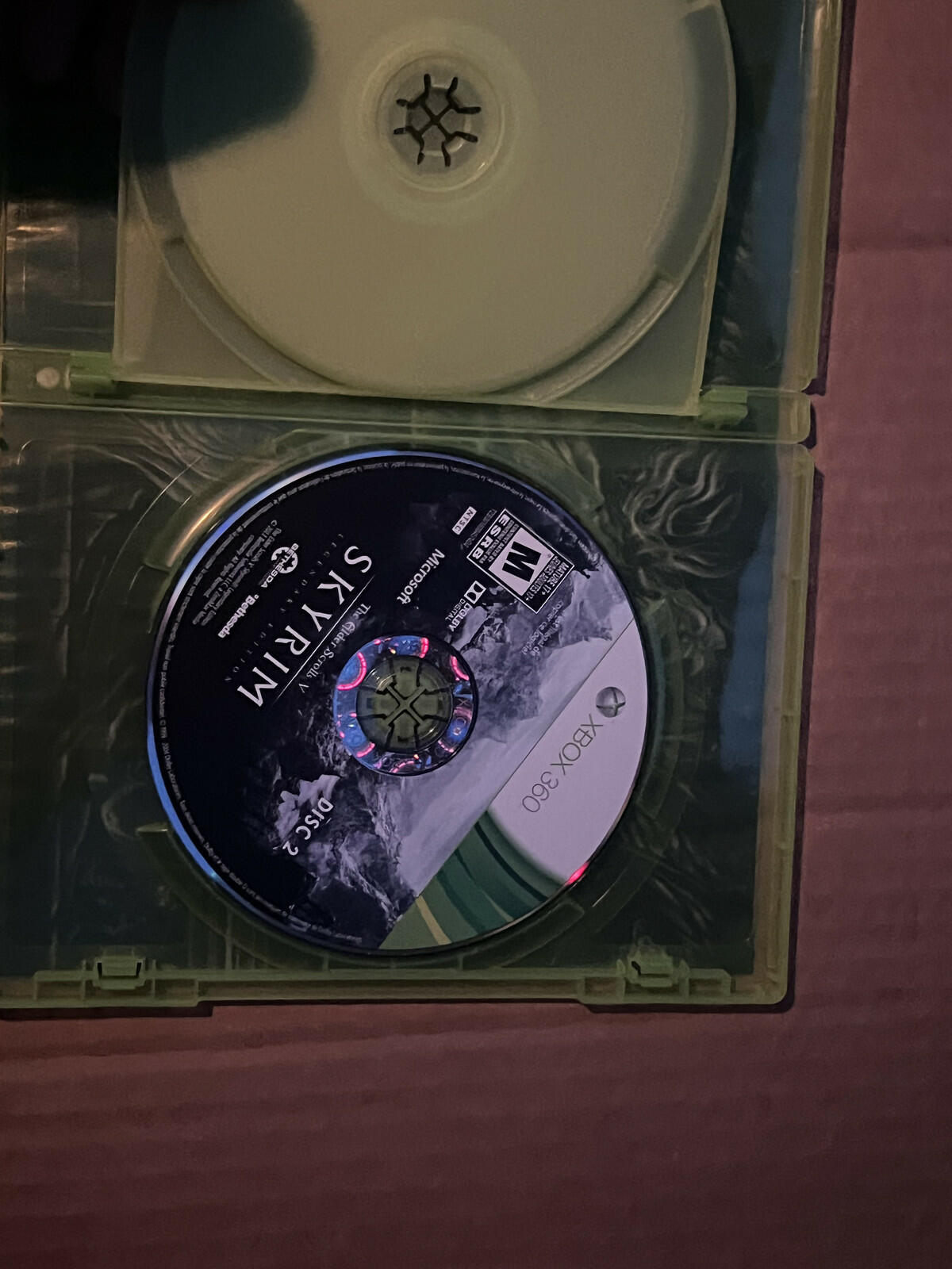 Elder Scrolls V: Skyrim - Legendary Edition (Microsoft Xbox 360, 2013) NO MANUAL