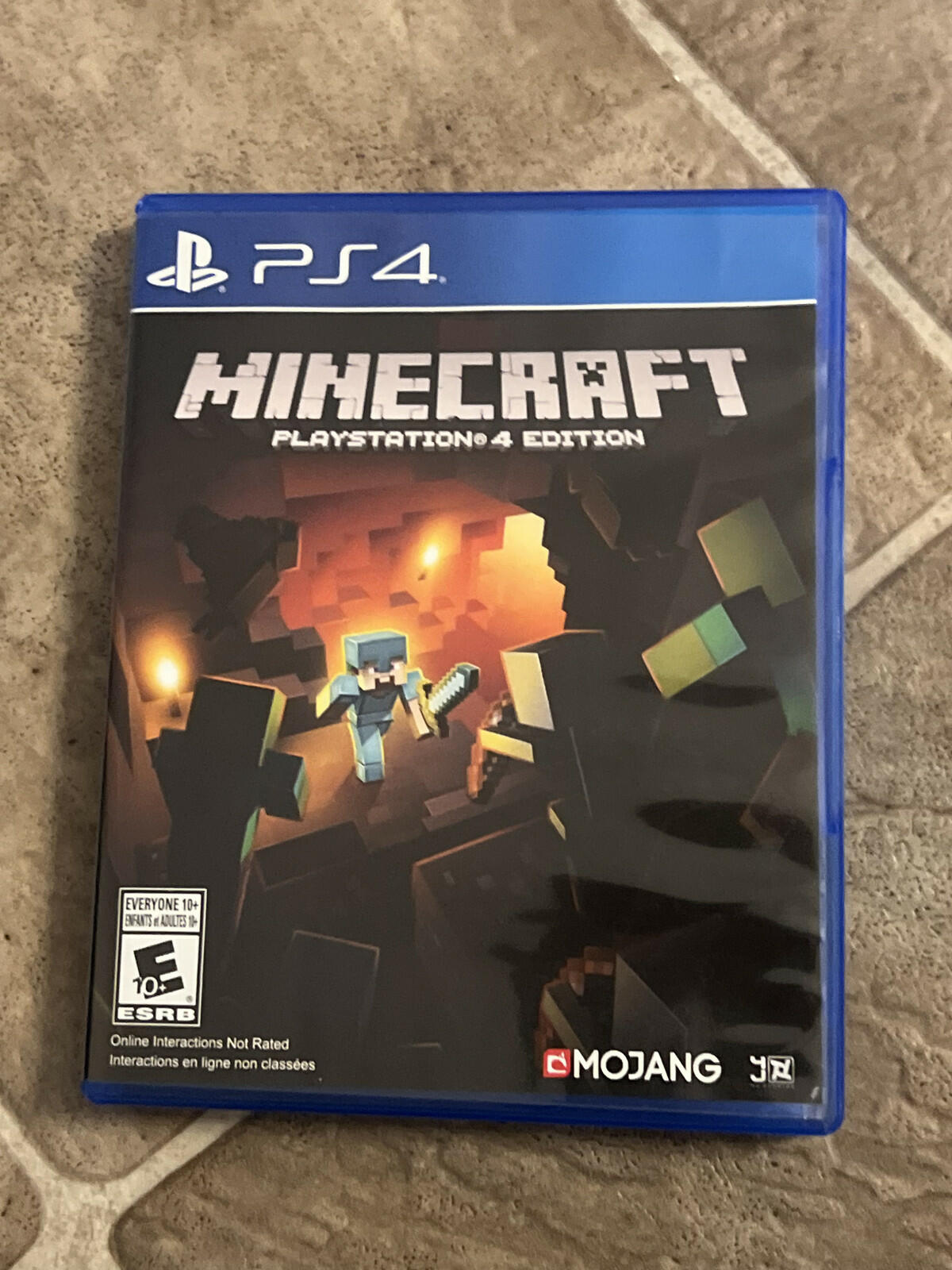 Minecraft: Playstation 4 Edition (Sony Playstation 4 PS4, 2014) CIB COMPLETE