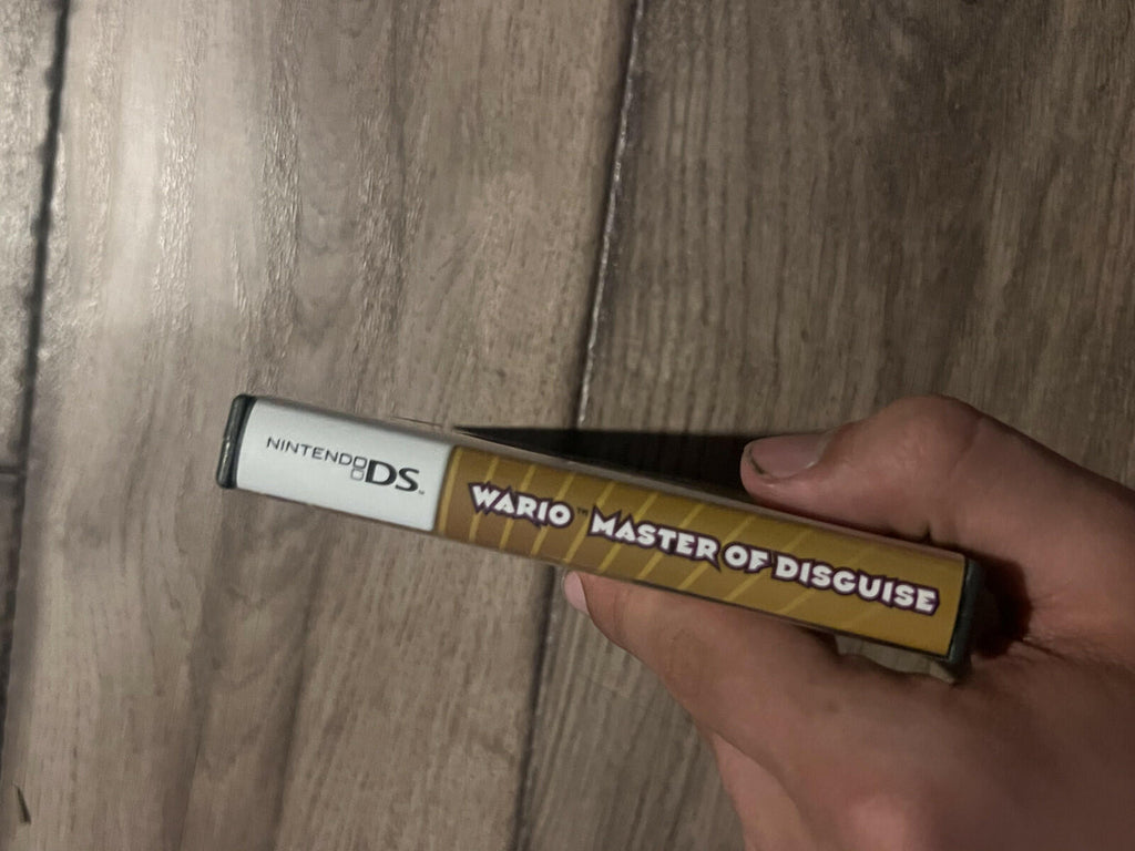 Wario Master of Disguise (Nintendo DS, 2007) CIB COMPLETE WITH INSERTS