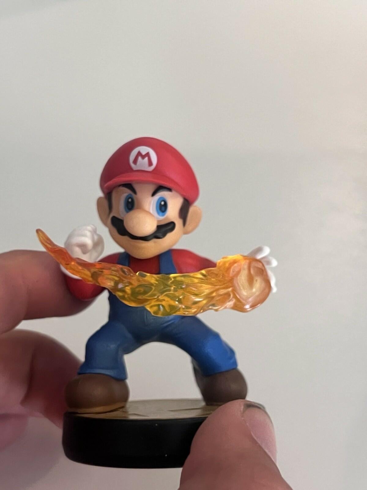 Nintendo Amiibo Fireball Mario Nintendo Super Smash Bros Series