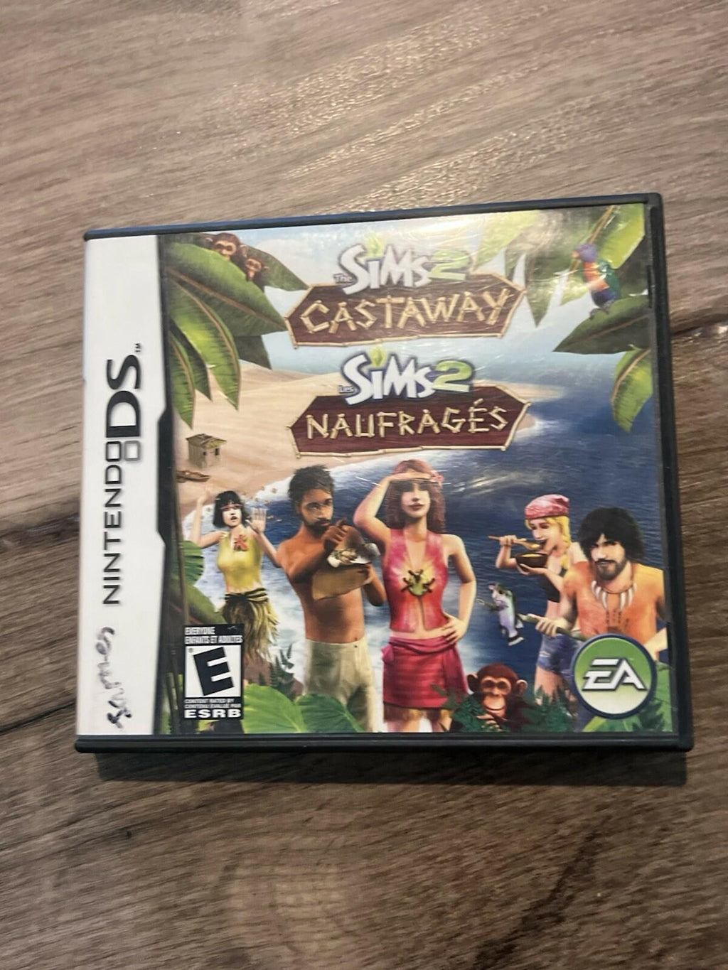 The Sims 2 Castaway (Nintendo DS, 2007) CIB COMPLETE