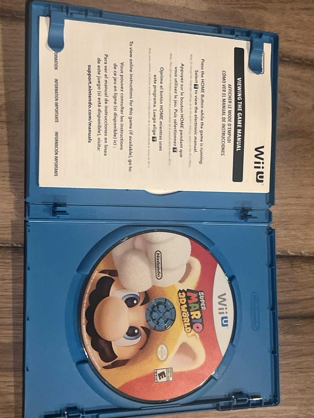 Super Mario 3D World: Nintendo Selects (Nintendo Wii U, 2013) CIB