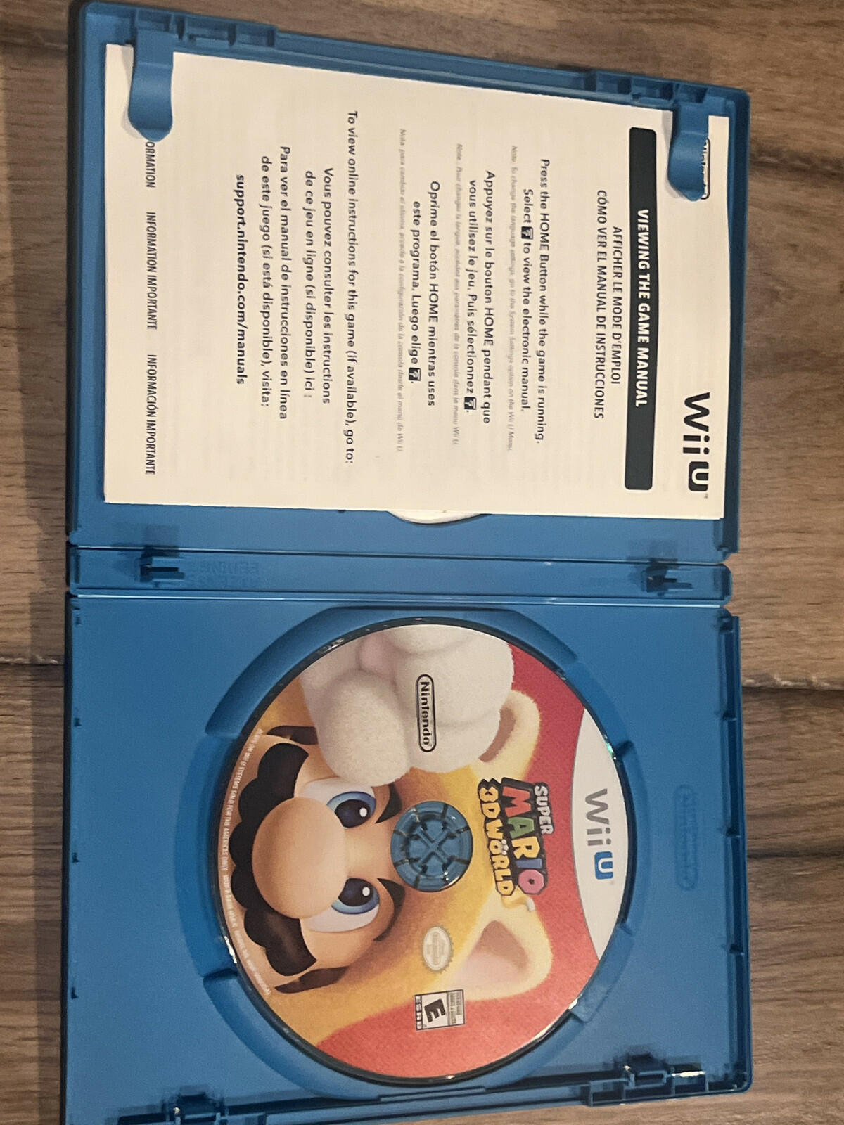 Super Mario 3D World: Nintendo Selects (Nintendo Wii U, 2013) CIB