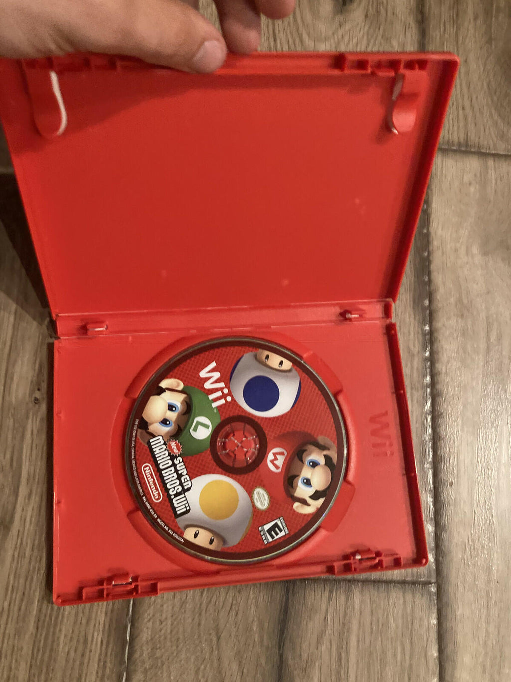 New Super Mario Bros. Wii (Nintendo Wii, 2009) NO MANUAL