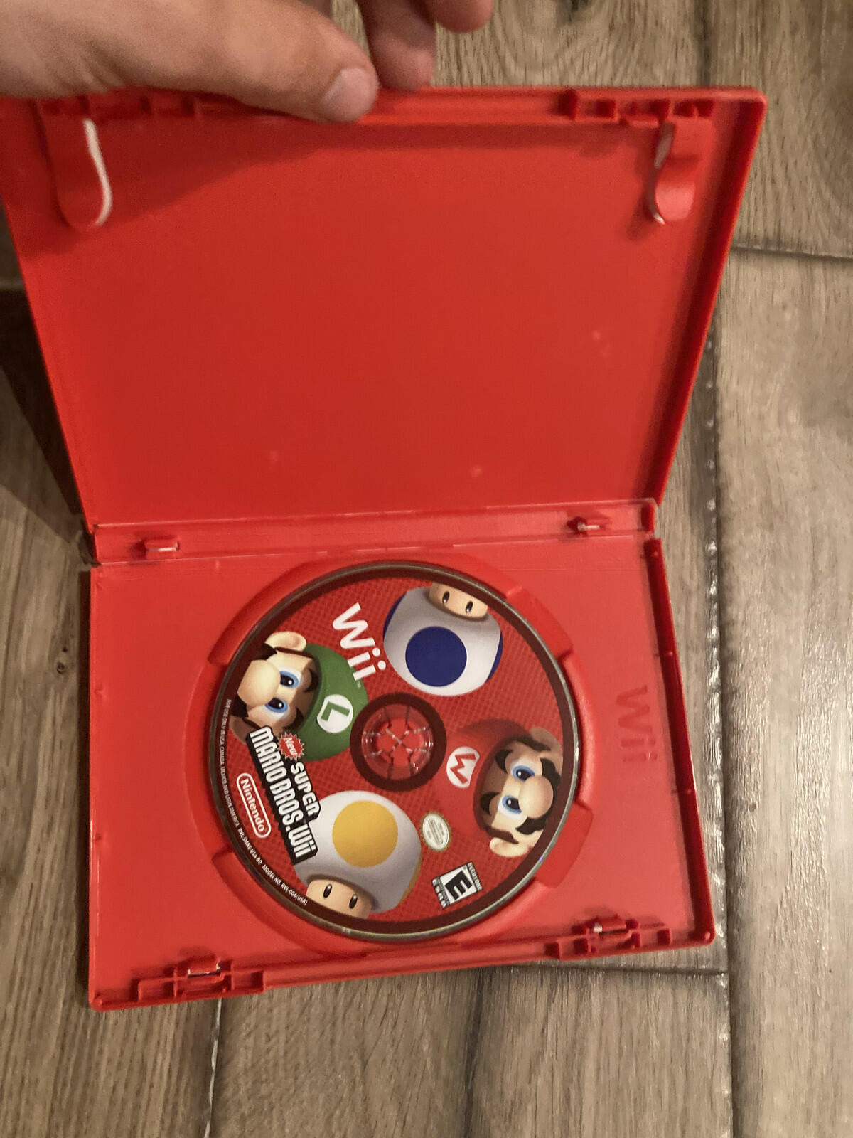 New Super Mario Bros. Wii (Nintendo Wii, 2009) NO MANUAL