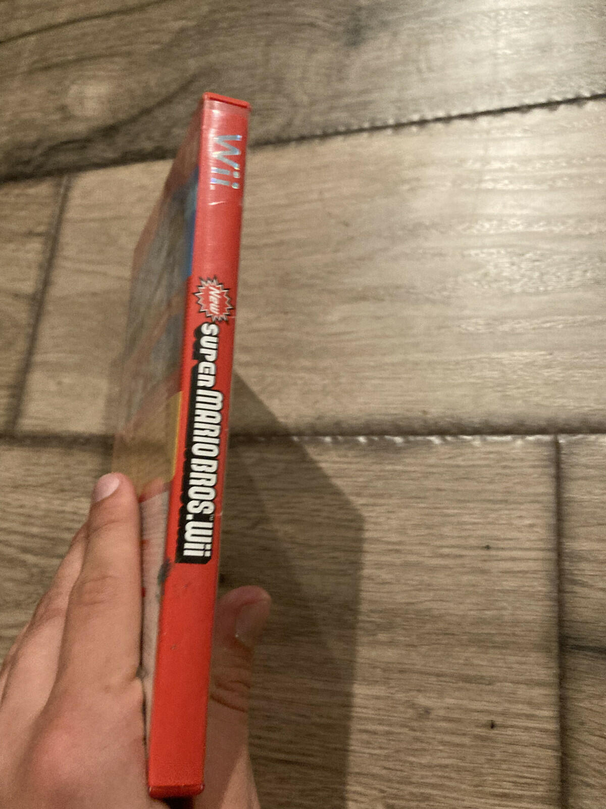 New Super Mario Bros. Wii (Nintendo Wii, 2009) NO MANUAL