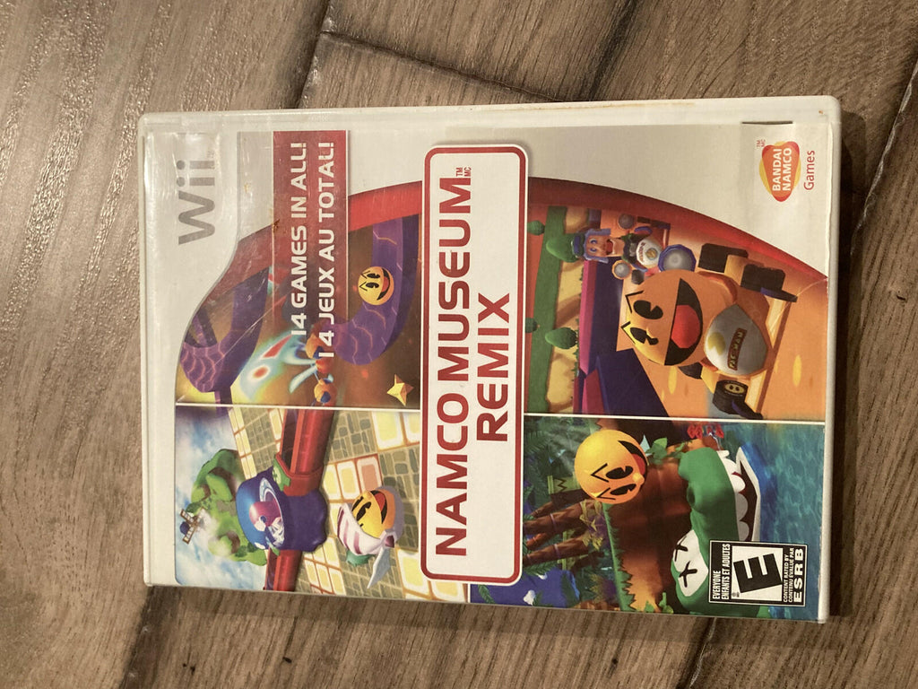 Namco Museum Remix (Nintendo Wii, 2007) CIB COMPLETE