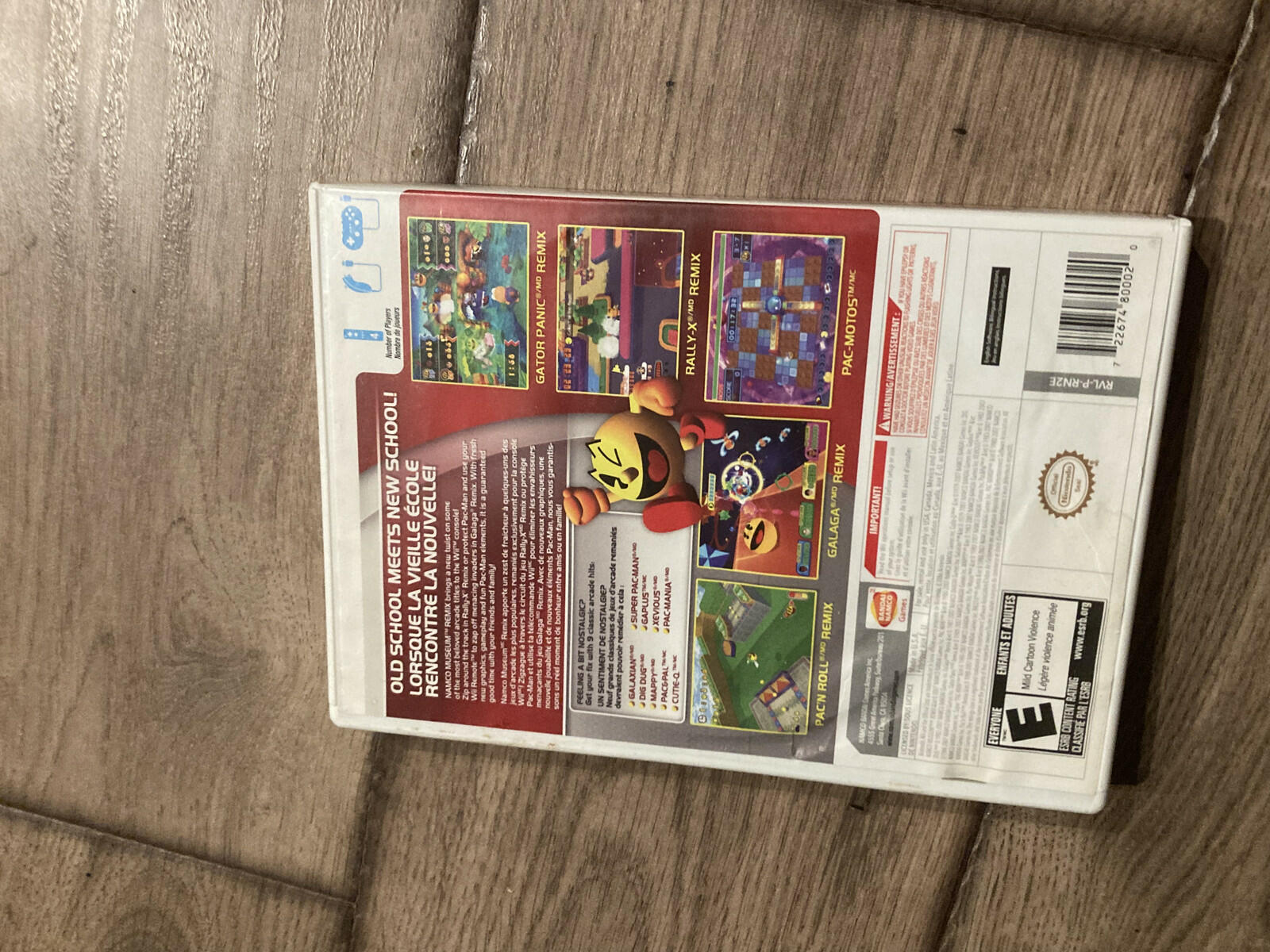 Namco Museum Remix (Nintendo Wii, 2007) CIB COMPLETE