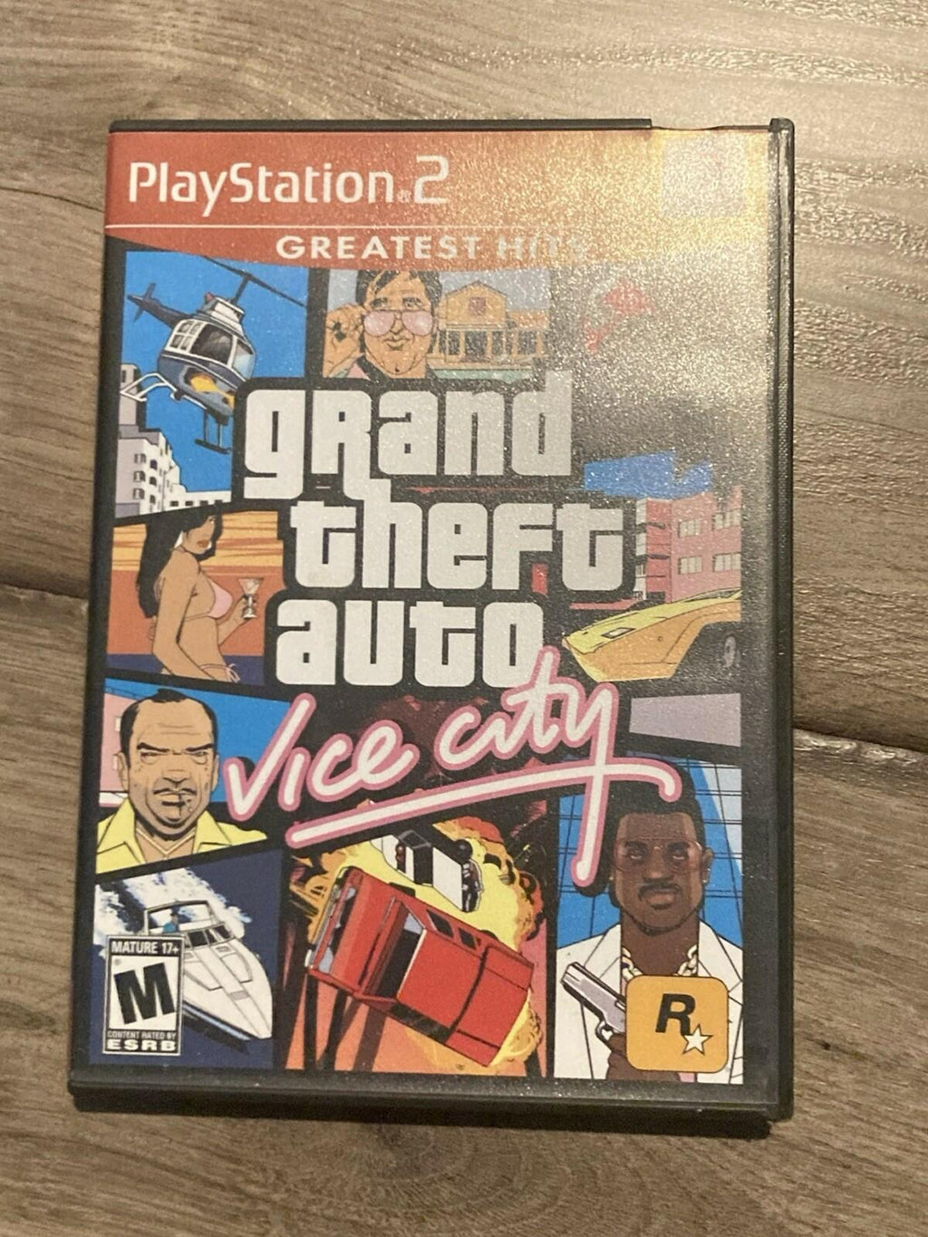 Grand Theft Auto: Vice City Greatest Hits (Sony PlayStation 2, 2005) NO MANUAL