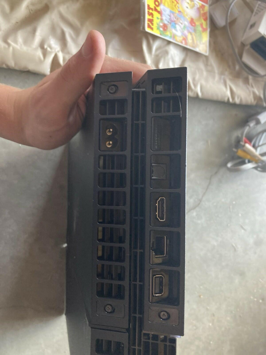 Sony PlayStation 4 PS4 500GB Black Console Only CUH-1001A Could Be Broken