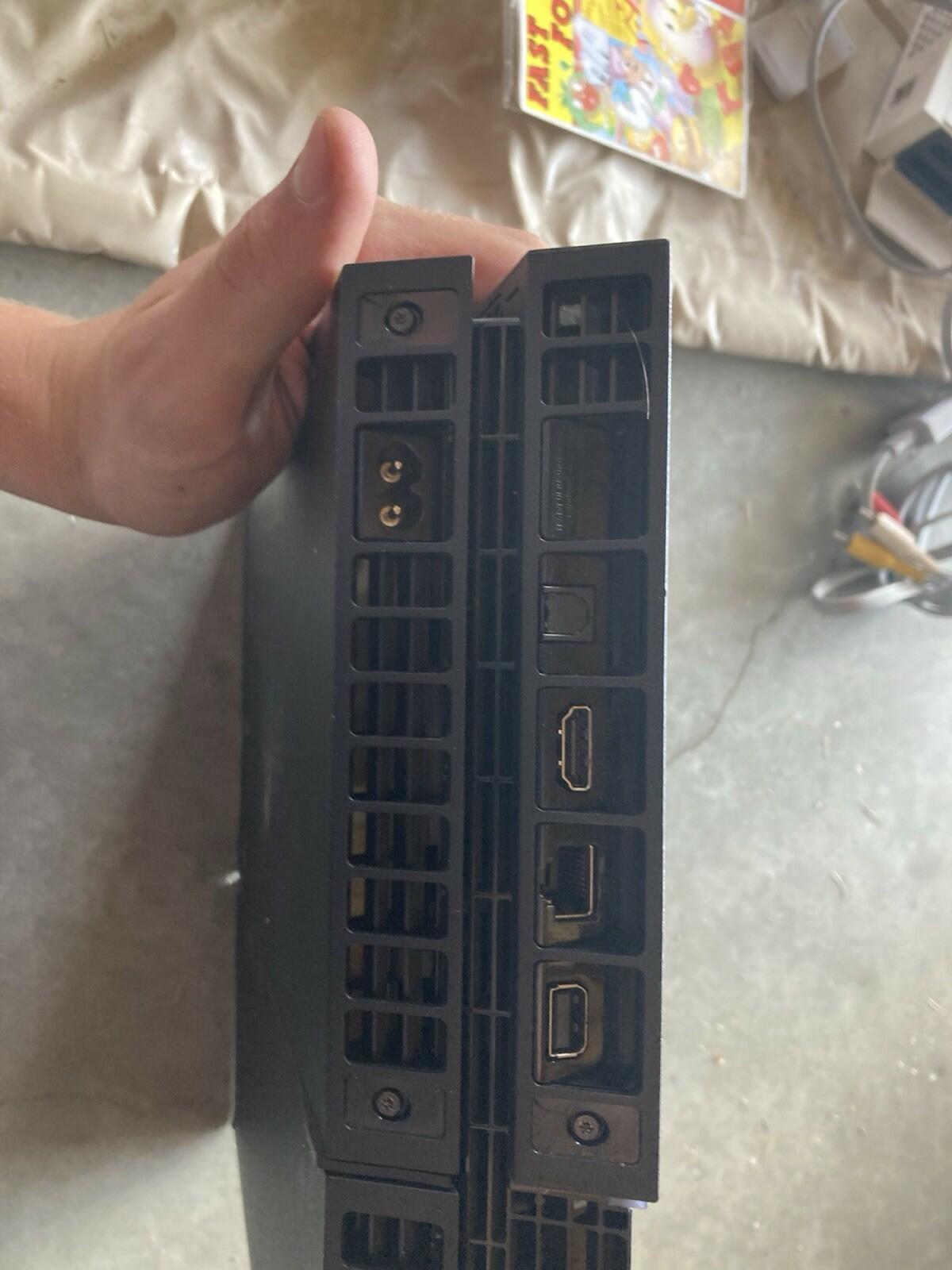 Sony PlayStation 4 PS4 500GB Black Console Only CUH-1001A Could Be Broken