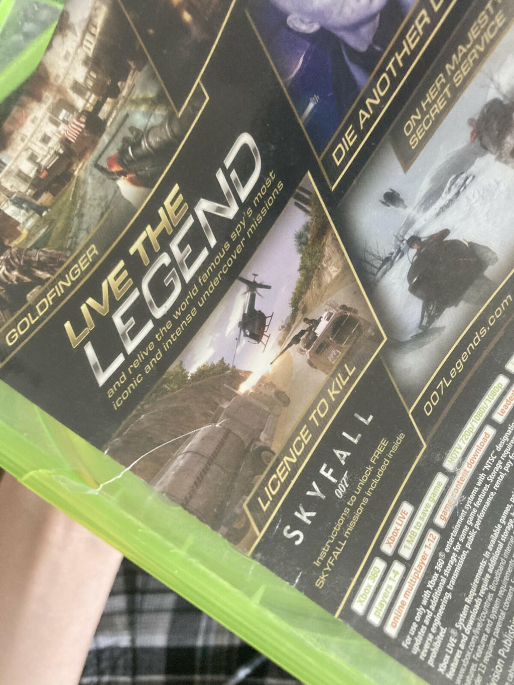 007 Legends (Microsoft Xbox 360, 2012) CIB COMPLETE