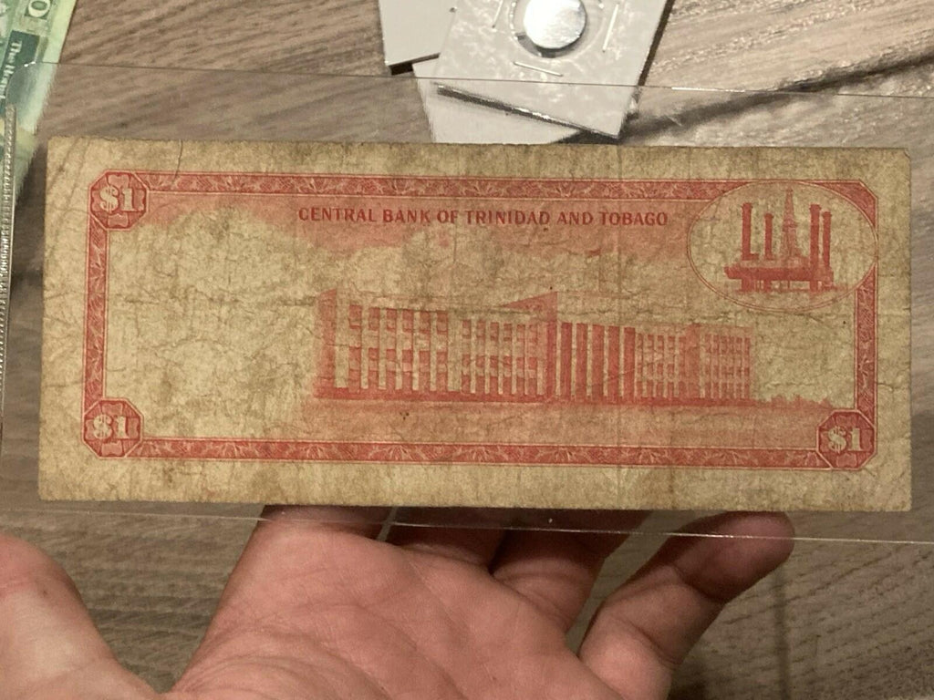 1964 Trinidad And Tobago $1 Banknote