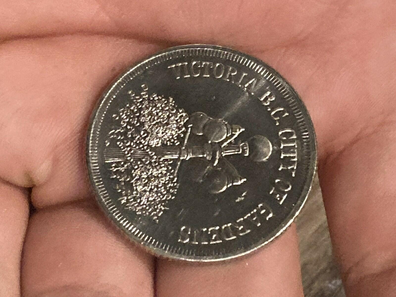 1976 (or prior) Victoria B.C. City of Gardens Dollar Trade Token  Canada