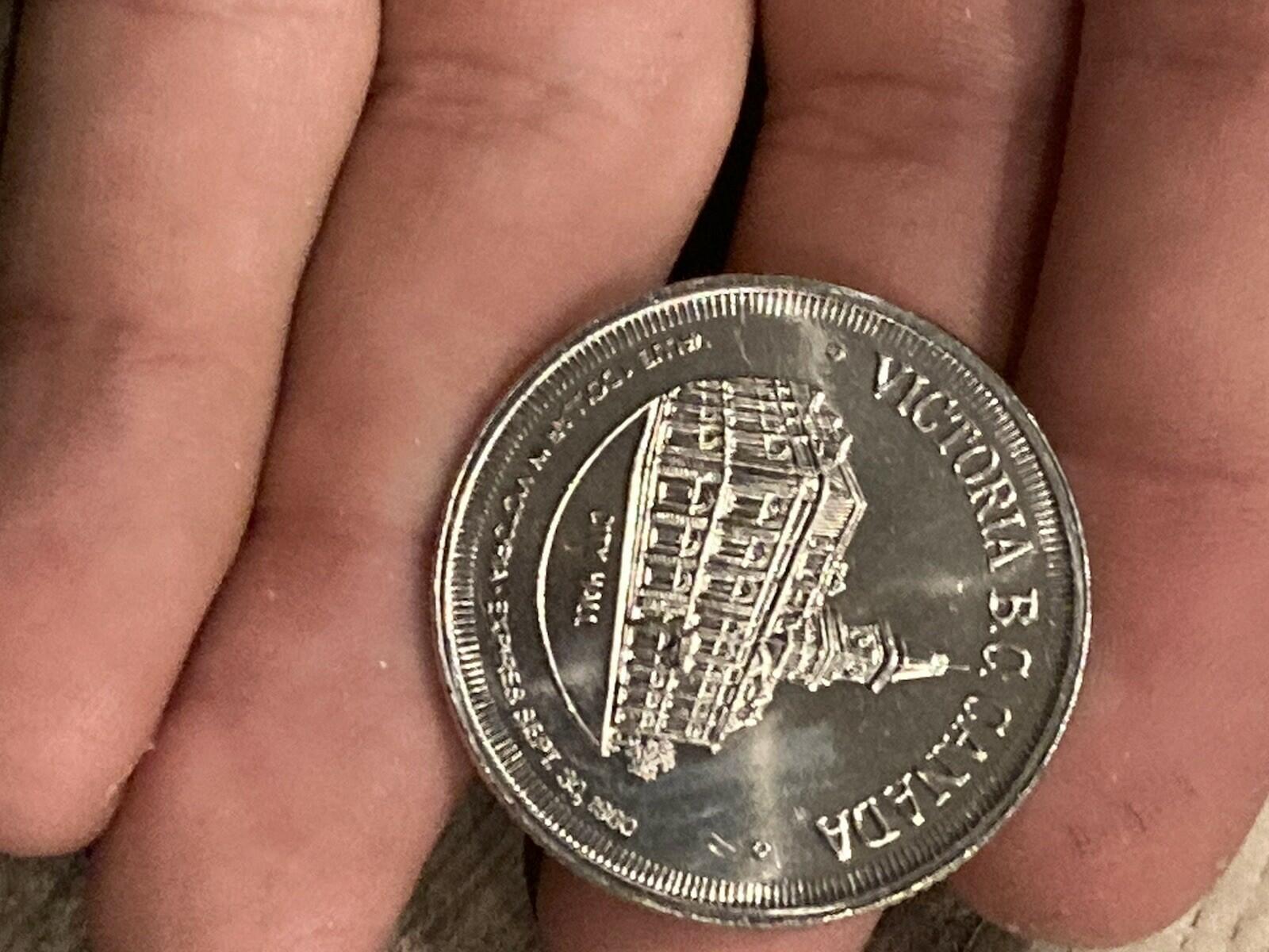 1976 (or prior) Victoria B.C. City of Gardens Dollar Trade Token  Canada