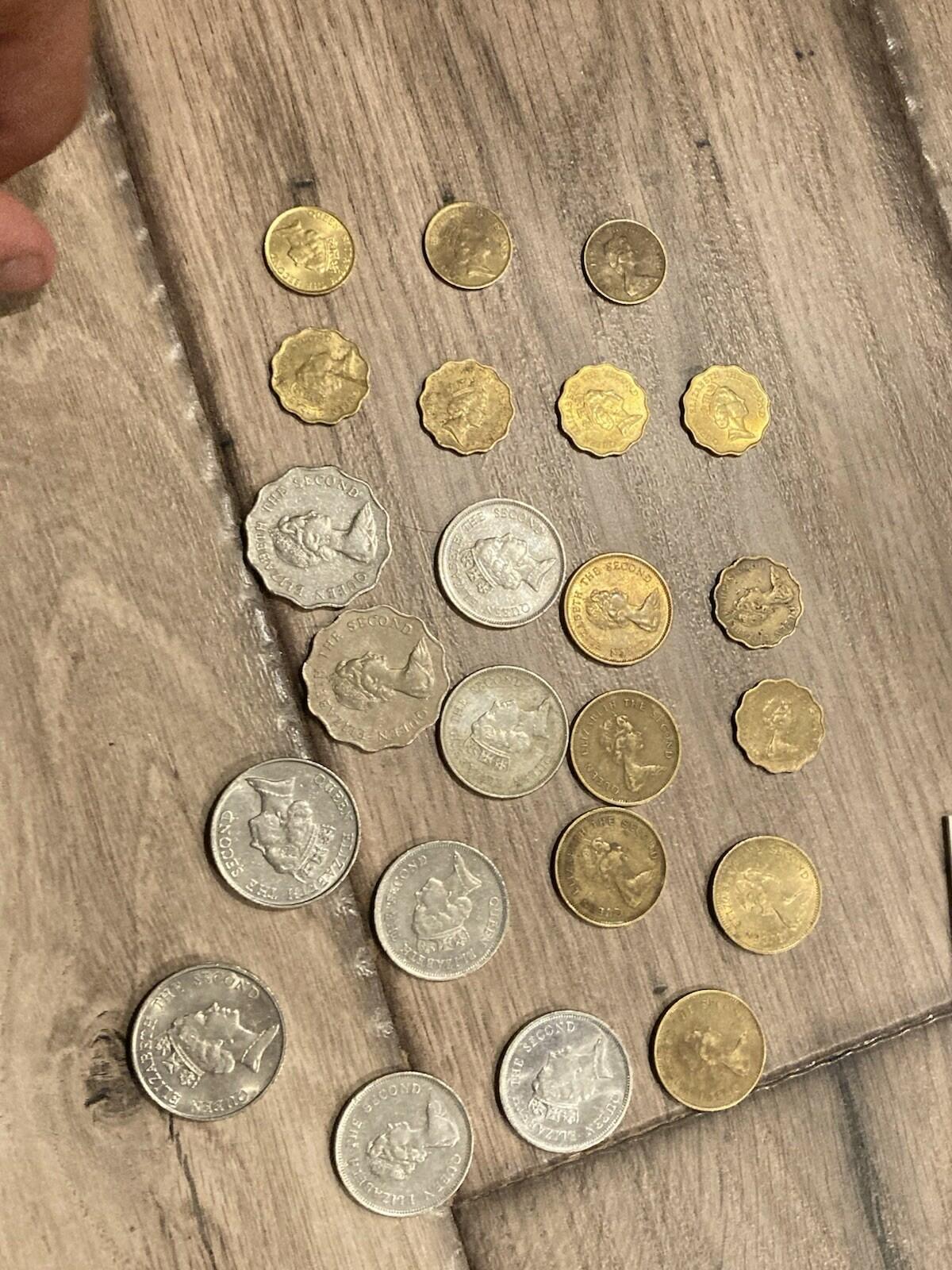 1973-1994 Hong Kong 1 2 Dollars 50 20 10 Cents 23 pcs Lot