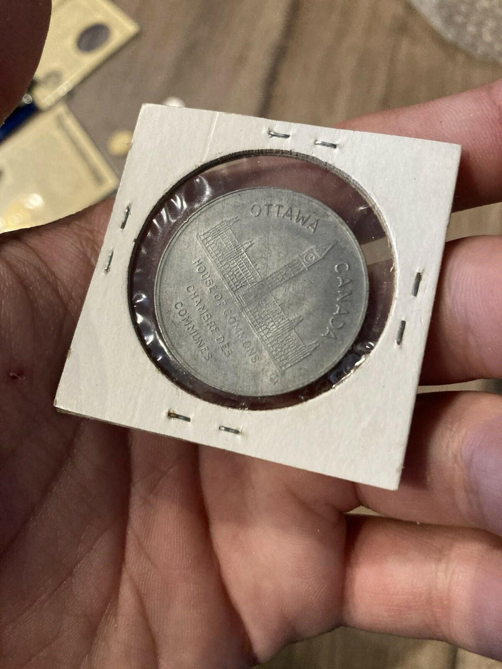 1963 Lester B Pearson Prime Minister of Canada coin medal Ottawa House of Common