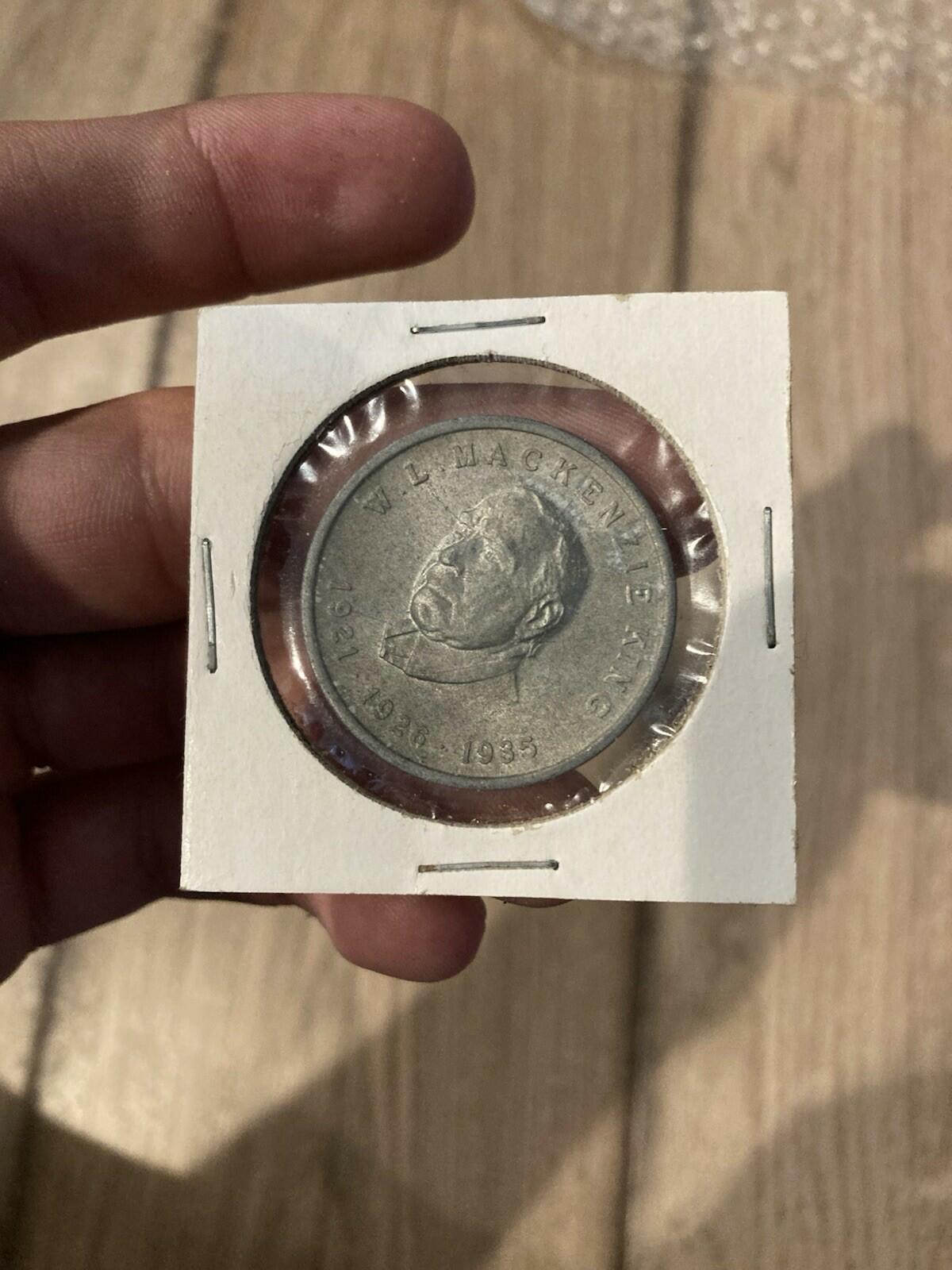 1975 W. L. MacKenzie King CANADA Prime Minister Token - 1921 1926 1935