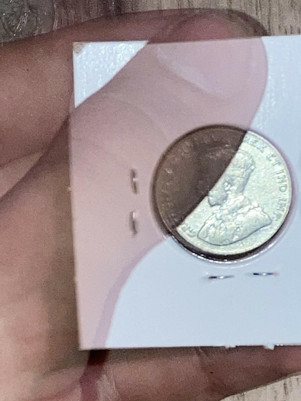1928 Canada 5 Cents Nickel Coin, King George V