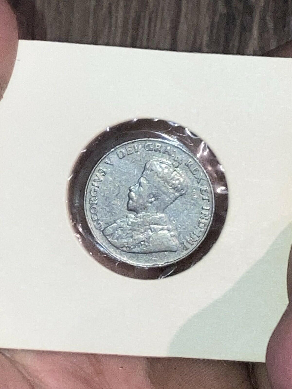 1933 Canada 5 Cents Nickel Circulated - Nice Coin