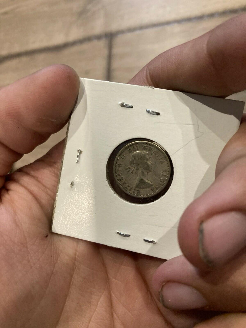 1957 Silver Canada 10 cent Canadian dime