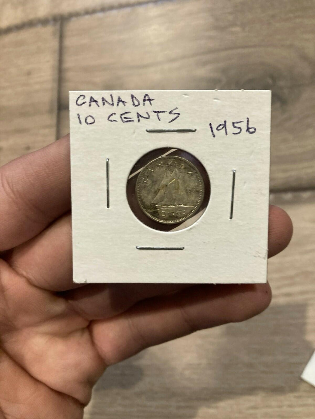 1956 Canada 10 cent Silver dime Coin