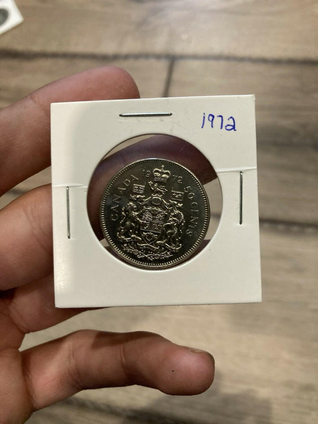 1972 Canadian Nickel Half Dollar 50 Cent Coin Canada