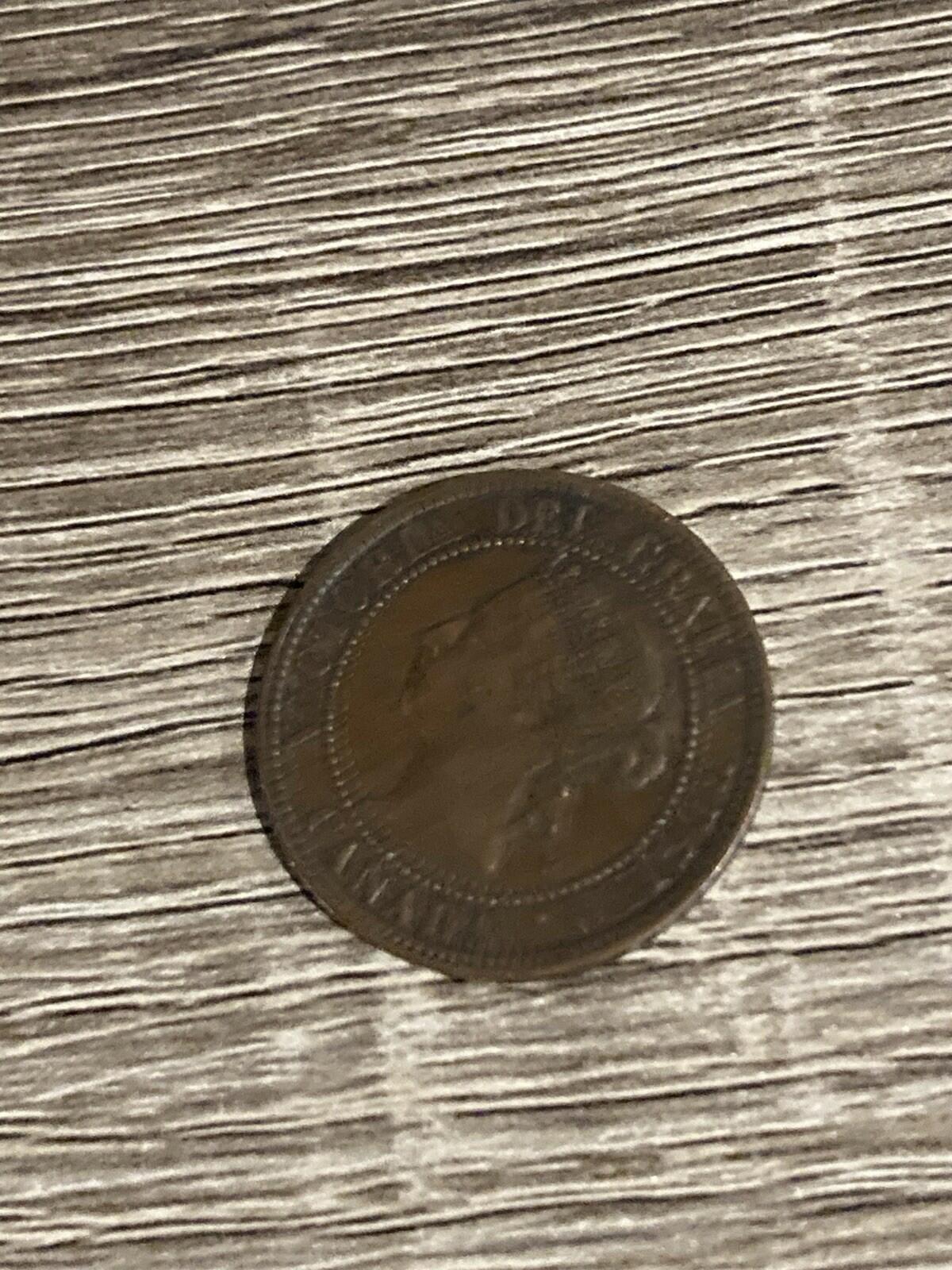 1893 Canada Large Cent Queen Victoria