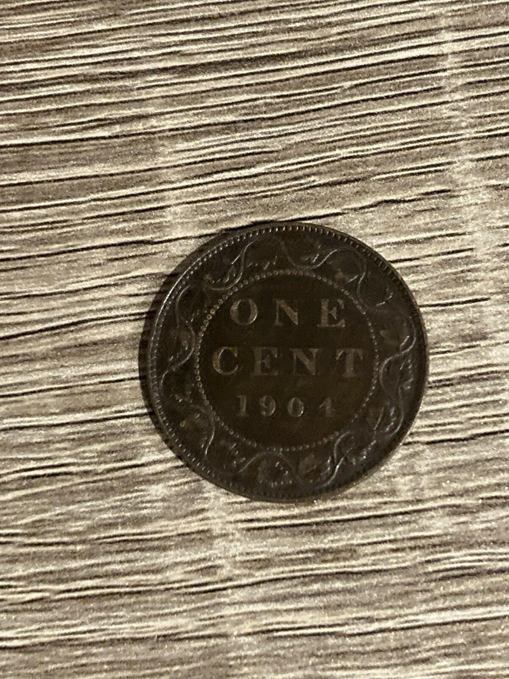 1904 Canada Large Cent Penny King Edward VII