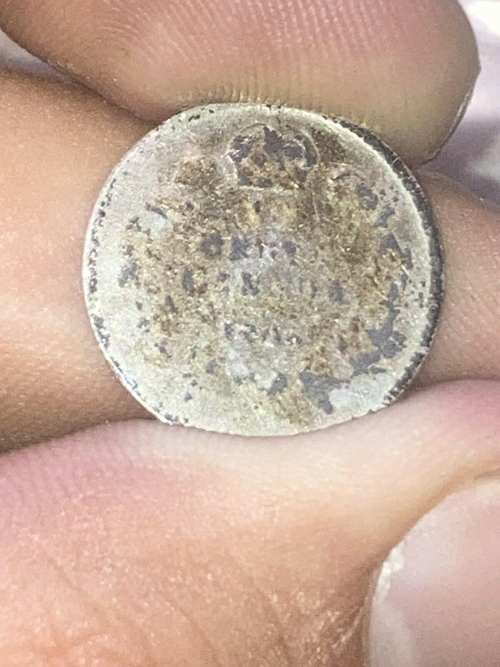 1906 Canada 0.925 Sterling Silver 10 Cents Dime