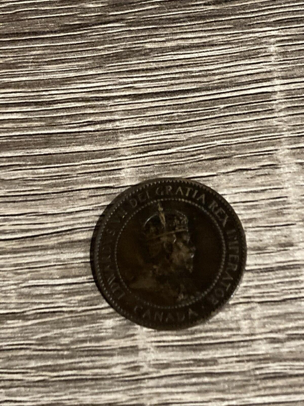 1904 Canada Large Cent Penny King Edward VII